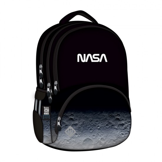 Ghiozdan Bp07 St Right Moon Surface 4 Compartimente, 42x30x20 Cm