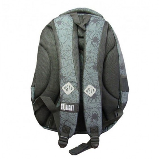 Ghiozdan Bp06 St Right Spider Web 4 Compartimente, 42x31x22 Cm