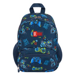 Ghiozdan Bp70 St Right Colour Pads 2 Compartimente, 32x22x11 Cm