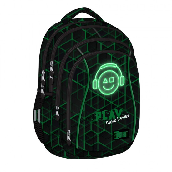 Ghiozdan Bp04 St Right Play New Level 4 Compartimente, 43x32x20 Cm