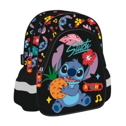 Ghiozdan Copii Majewski, Stitch, Aloha, 2 Compartimente, 29 X 22 X 9 Cm
