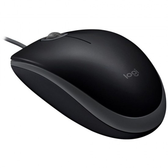 Mouse Optic Logitech B110, Usb, Negru