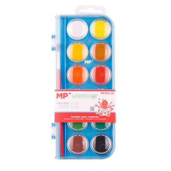 Acuarele Main Paper, 12 Culori