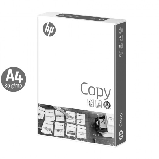 Hartie Copiator Hp Copy, A4, 80g, 500 Coli/top, 5 Top/cutie