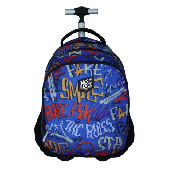 Troller Next Level, 2 In 1, Albastru, 48x33x19 Cm