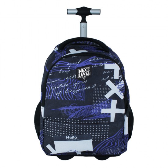 Troller Next Level, 2 In 1, Colectia Hello, 48x33x19 Cm