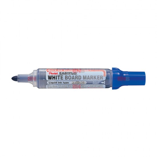 Marker Pentru Tabla Pentel Easyflo, Varf Rotund 6 Mm, Rosu
