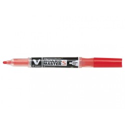 Marker pentru tabla Pilot V-Board, varf rotund, 1.3-3 mm, rosu