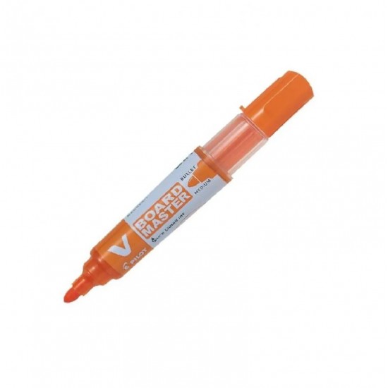 Marker Pentru Tabla Pilot V-board, Varf Rotund, 2.3-6 Mm, Portocaliu