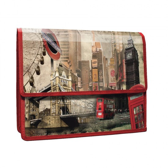 Mapa Pp Cu Burduf A4 Design Londra