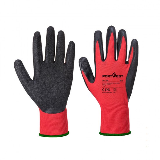 Manusi A174 Latex Flex Grip 2121x, Marimea L