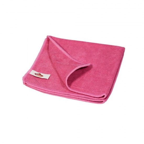 Lavete Microfibra 40x40 Cm, Rosu, 320g, 5 Bucati/set