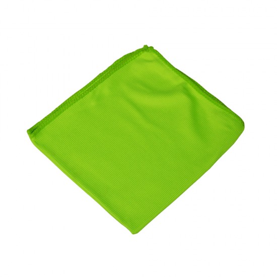 Lavete Microfibra Pentru Sticla, 30x30 Cm, Verde, 10 Bucati/set