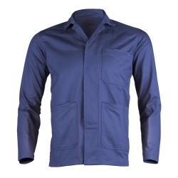 Jacheta Industry Albastru Royal Tercot 245g Xl, Cu Doua Buzunare Laterale, Un Buzunar La Piept, Rezistenta