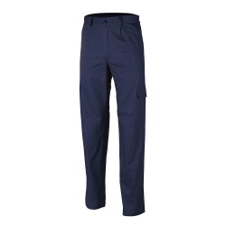 Pantaloni Talie Industry Albastru Royal Tercot 245g Xl, Cu Buzunare Pe Laterale, Cusatura Rezistenta Si Gaici Puternice Pentru Curea