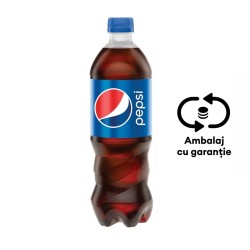 Bautura Racoritoare Carbogazoasa Pepsi, 0.5 L, 12 Sticle/bax, Eticheta Sgr