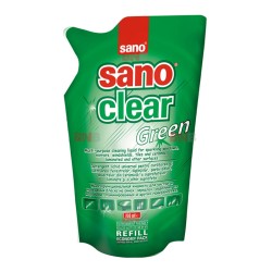 Rezerva Detergent Geamuri Sano Clear Green, 750 Ml