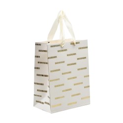 Punga Cadou 18x23x10 Cm, Design Auriu