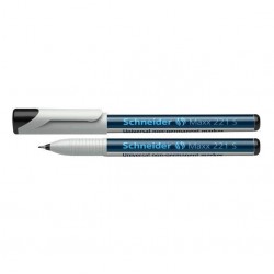 Universal Non-permanent Marker Schneider Maxx 221 S, Varf 0.4mm - Negru