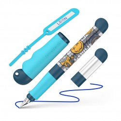 Stilou Schneider Base Kid (tip A - Incepator) - Corp Albastru/turcoaz