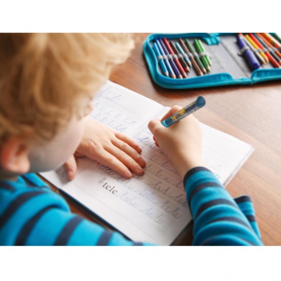 Stilou Schneider Base Kid (tip A - Incepator) - Corp Albastru/turcoaz