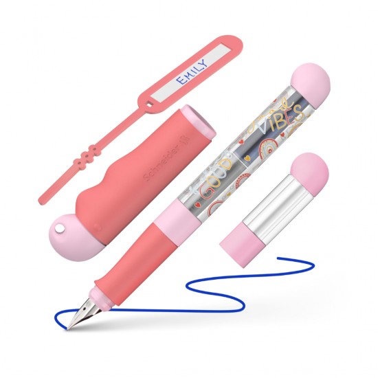 Stilou Schneider Base Kid (tip A - Incepator) - Corp Roz/rosu