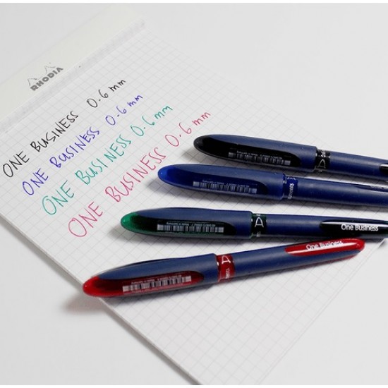 Roller Cu Cerneala Schneider One Business, Ball Point 0.6mm - Scriere Albastra