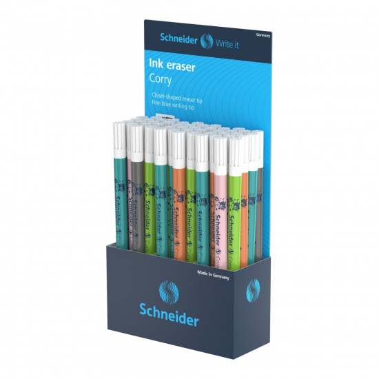 Display Schneider Corry, 60 Picuri Stergere/rescriere - S-6940, Culori Asortate