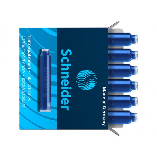 Patroane Schneider, 6buc/set - Cerneala Albastru Royal