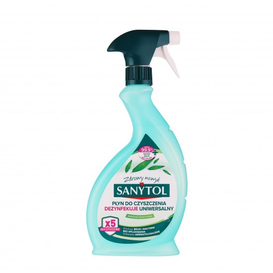 Dezinfectant Universal Multisuprafete Sanytol, 500 Ml, Parfum De Mar Verde