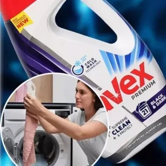 Savex Detergent Lichid Black and Dark 1.08 L, 24 Spalari