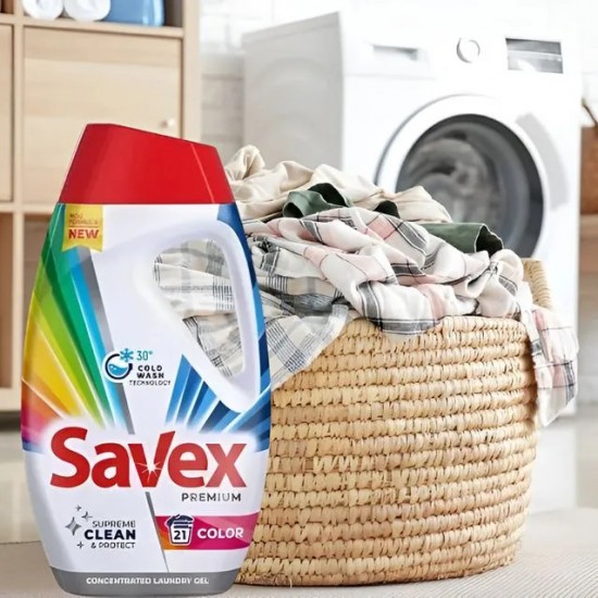 Savex Detergent Lichid Color 1.08 L, 24 Spalari