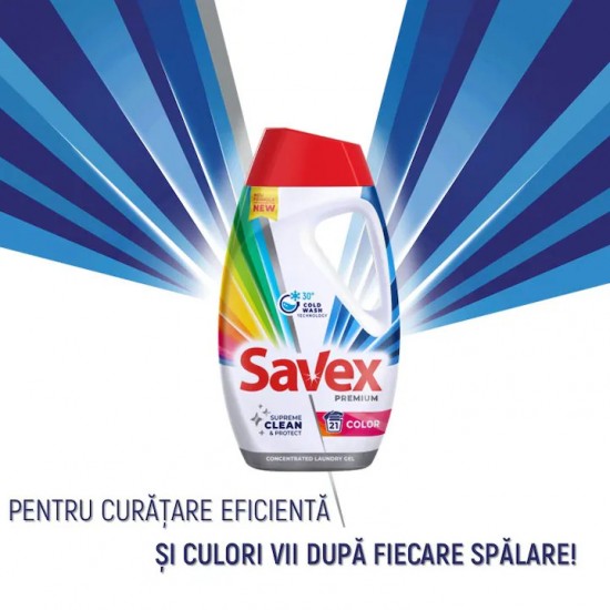 Savex Premium Detergent Lichid Color, 40 Spalari, 1.8 L