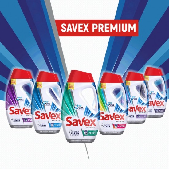Savex Premium Detergent Lichid Color, 40 Spalari, 1.8 L