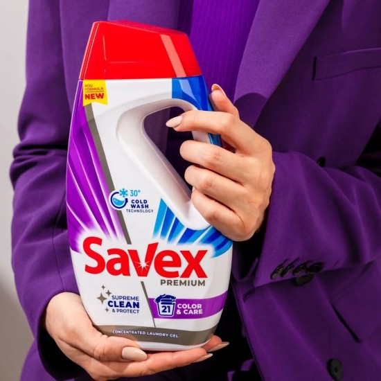 Savex Detergent Lichid Color&care 1.08 L, 24 Spalari
