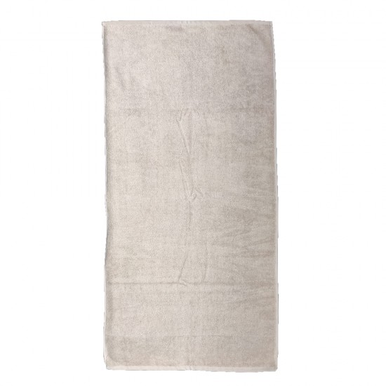 Prosop pentru SPA Asklepios, 100% Bumbac, Culoare Bej, 50x90 cm