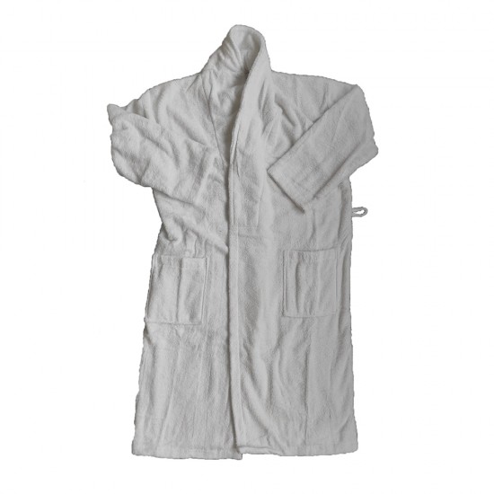 Halat de Baie Eros, 100% Bumbac, Frotir, Marimea XL