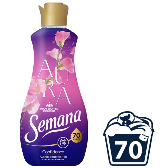 Balsam De Rufe Semana Aura Confidence, 70 Spalari, Cantitate 1.4 L