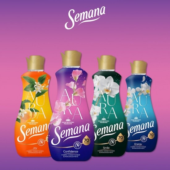 Balsam De Rufe Semana Aura Confidence, 70 Spalari, Cantitate 1.4 L