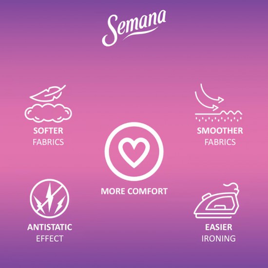 Balsam De Rufe Semana Aura Joy, 70 Spalari, Cantitate 1.4 L