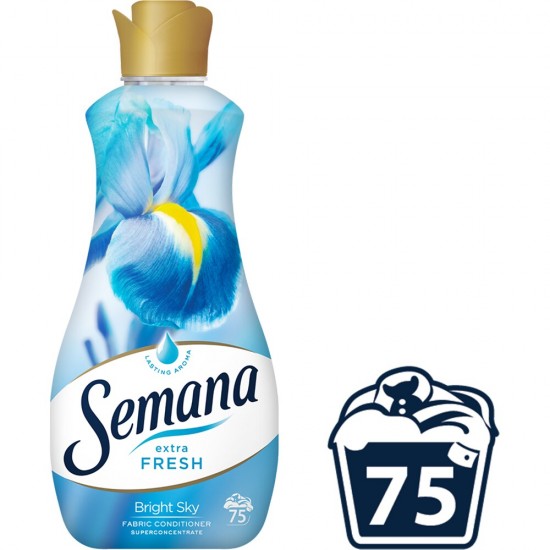 Balsam De Rufe Semana Extra Fresh Bright Sky, 75 Spalari, Cantitate 1.5 L