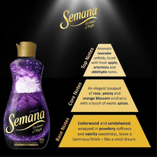 Balsam De Rufe Semana Perfumes Of Nights Dreamy, 75 Spalari, Cantitate 1.65 L