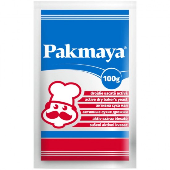 Drojdie Uscata Pakmaya, Cantitate 100 g