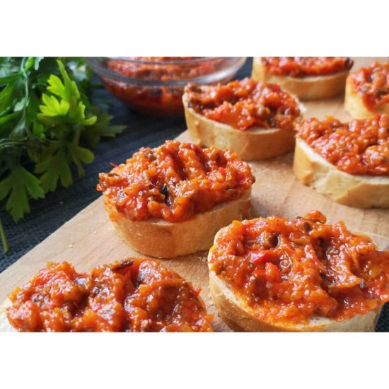 Zacusca cu Vinete Mandy, 300 g, Zacusca de Vinete Coapte pe Flacara, Zacusca cu Vinete Coapte la Falcara, Zacusca de Vinete Mandy, Zacusca Vinete Mandy, Zacusca Mandy, Borcan de Zacusca cu Vinete, Borcan Zacusca cu Vinete