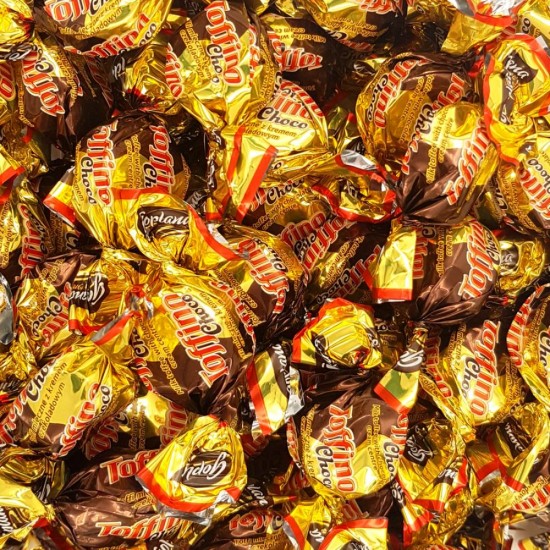 Caramele Toffino Choco, cu Umplutura de Ciocolata, 80 g, Caramele cu Ciocolata, Caramele Ciocolata, Caramele Umplute, Caramele Toffino, Caramele Dulci, Caramele cu Umplutura de Ciocolata, Caramele cu Crema, Caramele Crema Ciocolata
