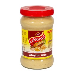 Mustar Iute La Minut, 290 g, Mustar La Minut, Mustar de Masa La Minut, La Minut Mustar Iute, Mustar Picant La Minut, La Minut Mustar Picant, La Minut Mustar de Masa, Mustar 290 g, Mustar Borcan, Mustar la Borcan