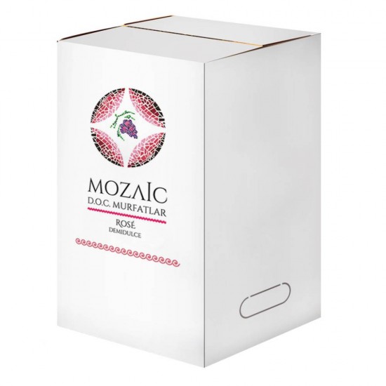 Vin Rose Demidulce Murfatlar Mozaic, 13.5% Alcool, 10 l, Vinuri Demidulci, Vin Demidulce, Vinuri Rose Demidulci, Vinuri Murfatlar, Vin Roze, Vinuri Demidulci Rose, Vin Demidulce Roze, Vin Demidulce Rose, Vin Roze Demidulce