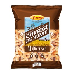 Covrigi de Buzau Boromir cu Multicereale, Cantitate 200 g