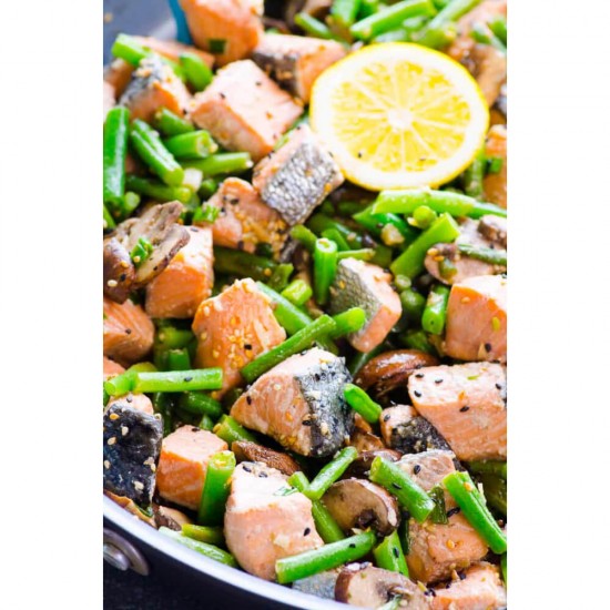 Somon File in Ulei cu Legume, Home Garden, 170 g, Peste in Conserva, Somon File de la Home Garden in Conserva, Home Garden Somon, Conserva de Peste 170 g, Conserva Home Garden Somon in Ulei cu Legume File