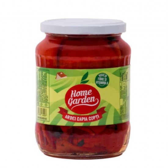 Ardei Capia Copti Home Garden, Cantitate 720 ml 680 g